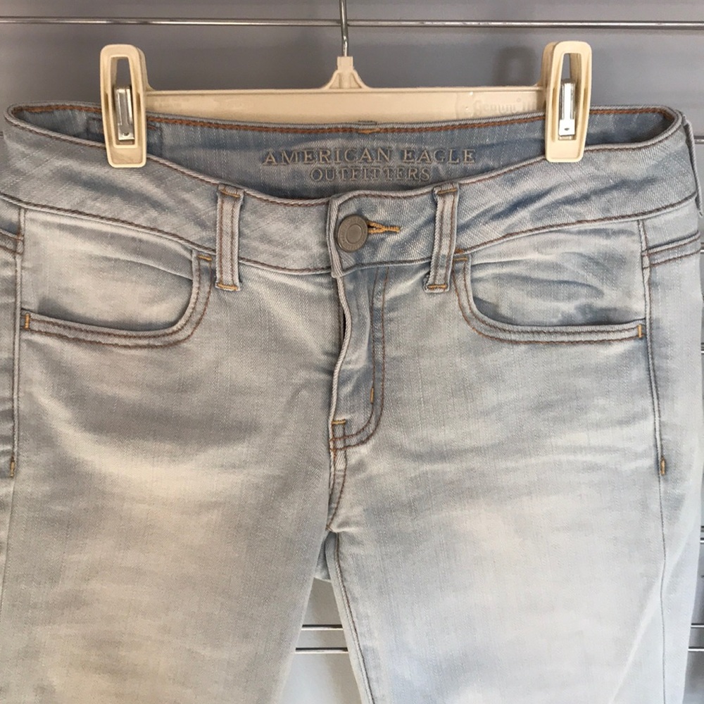 America Eagle Light Wash Jean Jegging